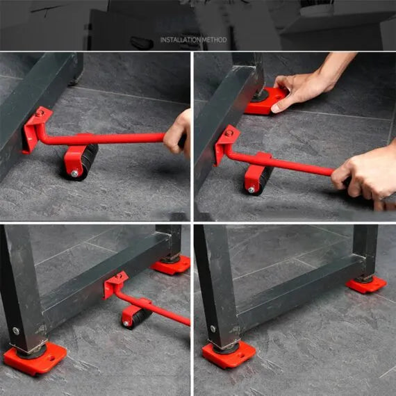 Furniture Lifter Easy Moving Sliders 5 Packs Mover Tool Set