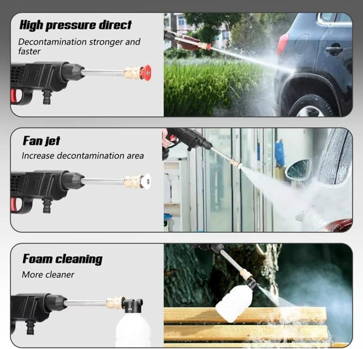 68V High Pressure Car Washer Spray Water Gun