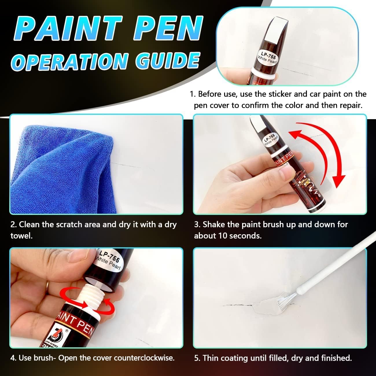 Waterproof Scratch Repair pen