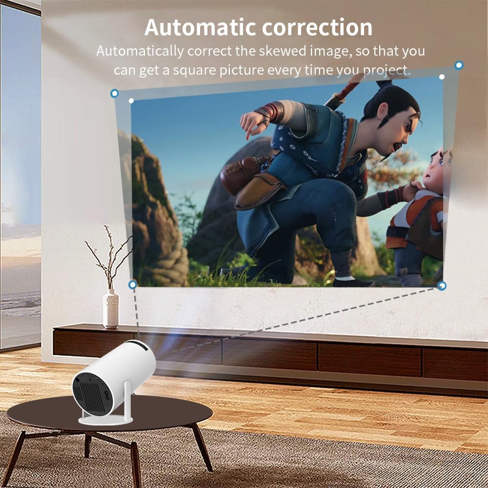 WiFi6 Mini Bluetooth Smartphone Projector